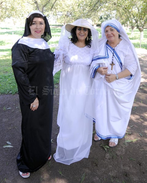Maru, Alma y Cuqui.