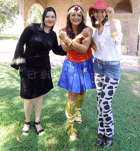 Paty, Clarisa y Paty.