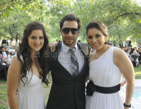 Lorena, Carlos y Paola.