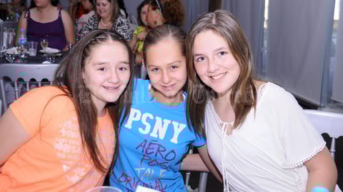 Paulina, Daniela yMariana.