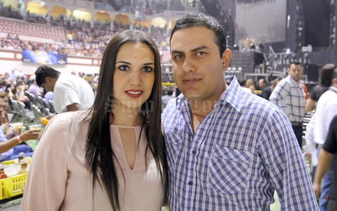 Diana Mendoza y Carlos Magaña.