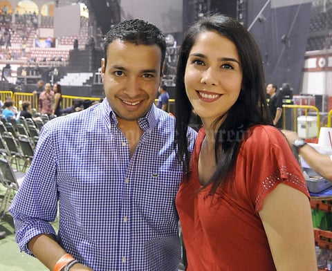 Víctor Andalón y Nidia Chapa.