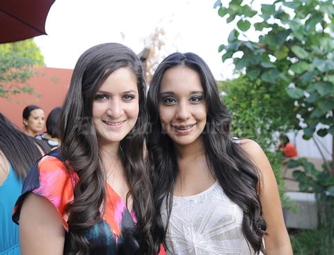 Lorena Saborit y Nelda Zapata.