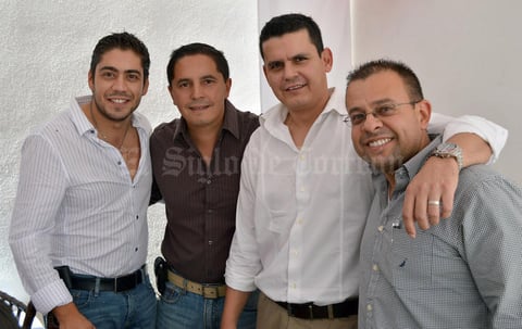 Adalberto Olliver, Luis Betancourt, Sergio Celayo y Héctor Ramírez.