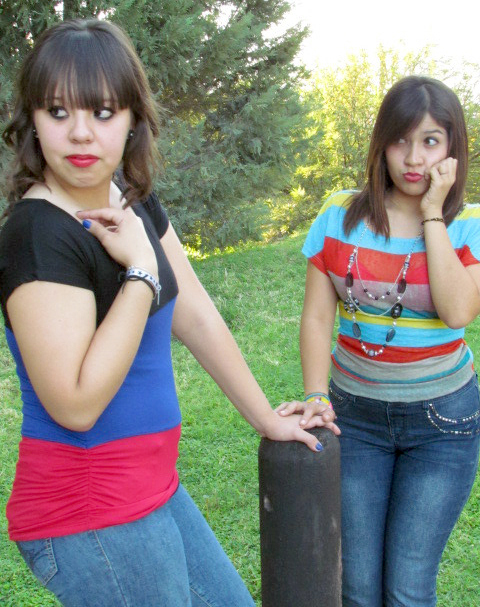 Fergie Flores y Susi Castillo.