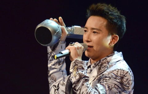 El del mejor acto se lo llevó el cantante chino Hankyung aka Hangeng.