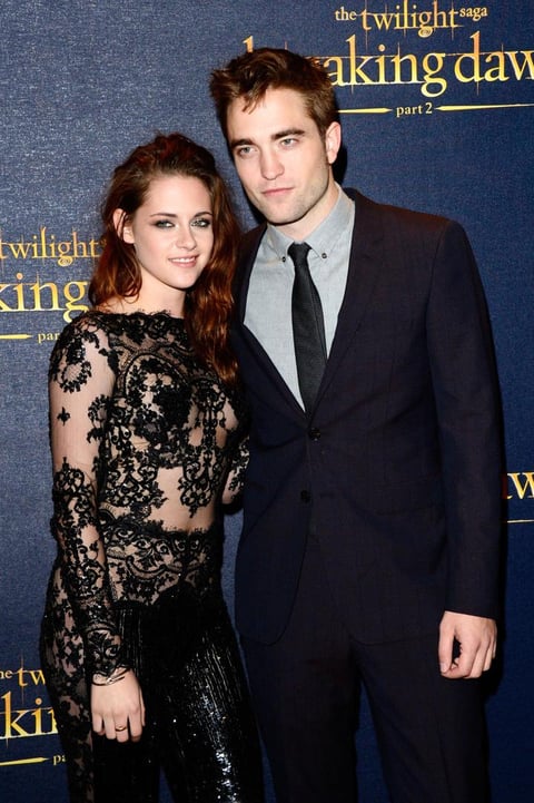 Los protagonistas de la saga Crepúsculo se volvieron a reunir para el estreno de 'Amanecer Parte 2' ahora en Londres.