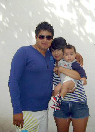 Familia Arévalo Romero en Parras.