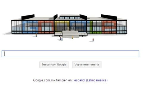 27 de marzo. Con un doodle que representa el levantamiento de un edificio, el buscador Google rindió homenaje al arquitecto Mies van der Rohe, quien naciera un 27 de marzo de 1886, en la ciudad de Aquisgrán, Alemania.