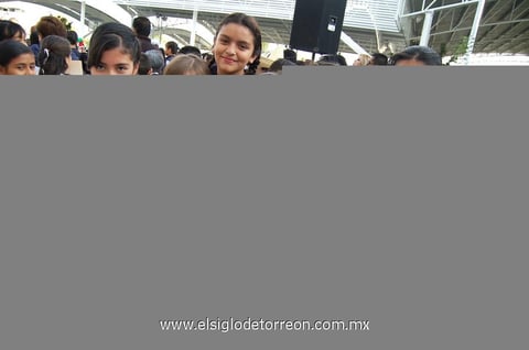 28112012 DESFILE.   Ana Paula, Hanna, Mayra, Georgina, Valeria, AideÃ© y SofÃ­a.