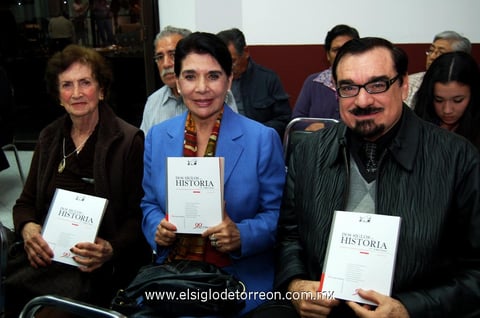 30112012 LINA  Macouzet, Bertha Flores y Eduardo Iduñate