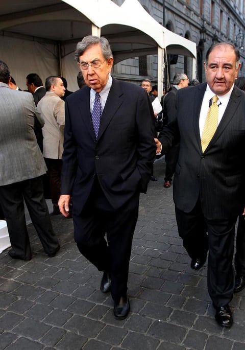 Cuauhtémoc Cárdenas asistió a la la toma de protesta de Miguel Ángel Mancera.