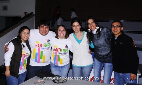 10122012 ANA LAURA , Casitas, Irene, Gaby, Bere y Lucio.
