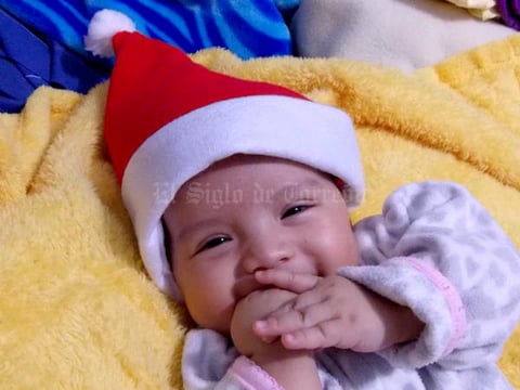 Ivanna De La Rosa Zapata cumpliendo 4 meses