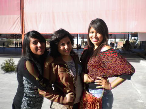 Lizeth Valle, Issys Talamantes y Karen Peña