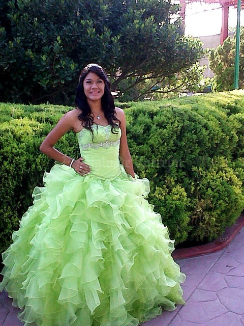 Mi hija Annel el día de sus 15 años