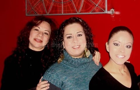 Diciembre 2012, Oly, Martha y Elisa