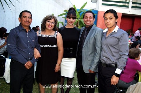 26122012 AURELIO , Mayela, Isela, Jesús y Yael.