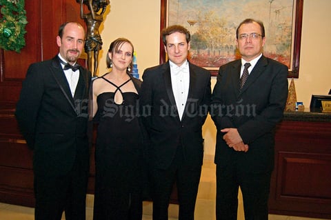 Diego, Alison, Hugo y Rafael.
