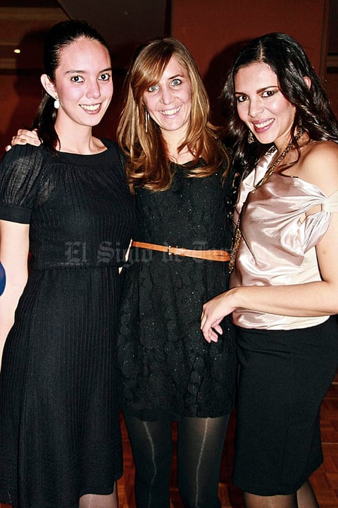 Pamela, Sofía y Gaby.