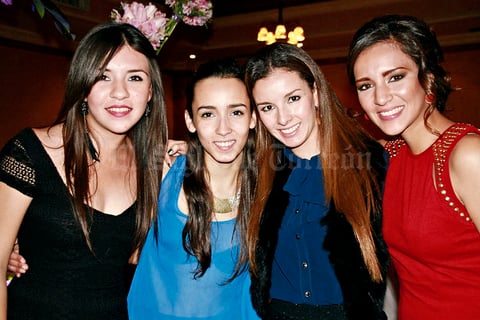 Andrea, Marcela, Renata y Bárbara.