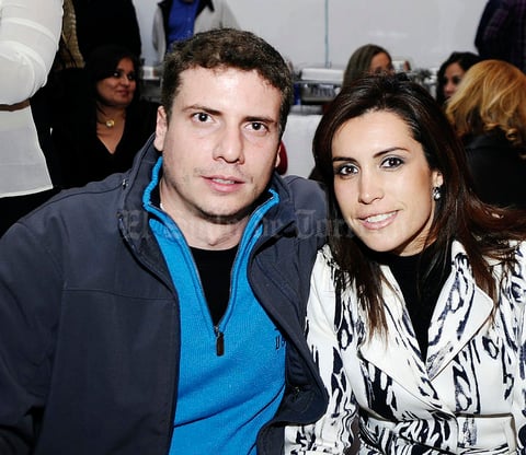 28122012 Aris Kotsifakis y Marcela Godoy.