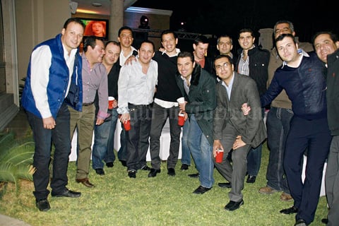 Rodolfo, Fernando, Carlos, Salvador, Jan, Dago, Salvador, Javier, Rogelio, Rodrigo, Luis Mario, Rafael, Paco y Luis.