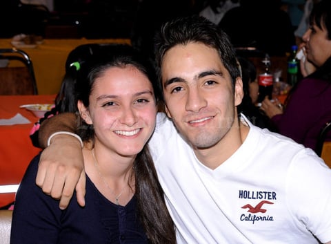 Diana Reyes y Sergio Rodiles.