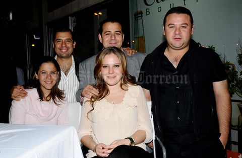 Héctor, Jorge, Carlos, Ana Sofía y Martha.