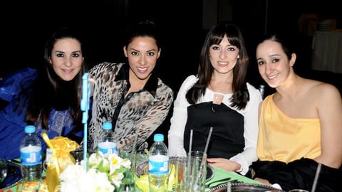 Sofía, Samantha, Mey y Marcela.