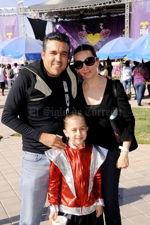 Felo, Lenny y Vale.