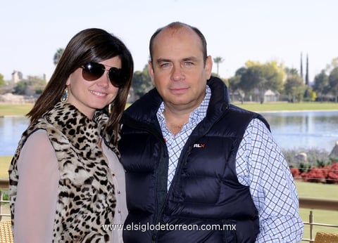 ANA SOFÍA  y César.