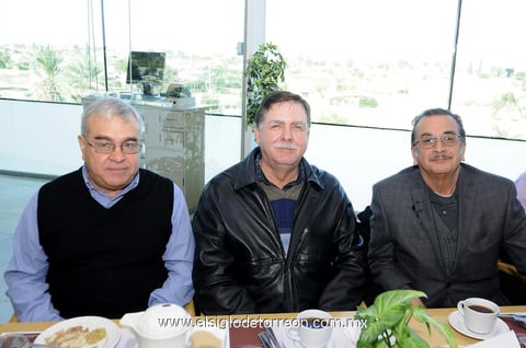 06012013 DAVID  Sada, Donato GutiÃ©rrez y JesÃºs Moreno.