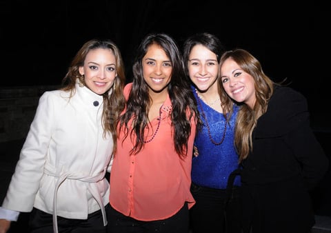 Paty, Begoña, Maryfer y Tania.