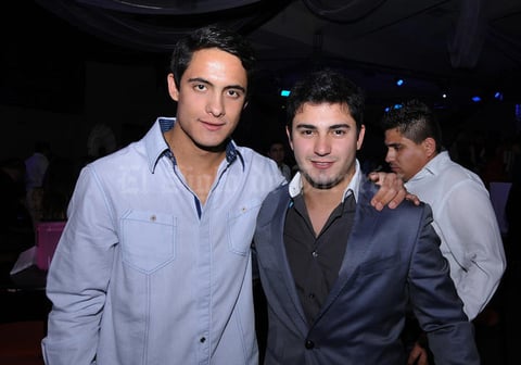 Germán González y Johan Mansur.