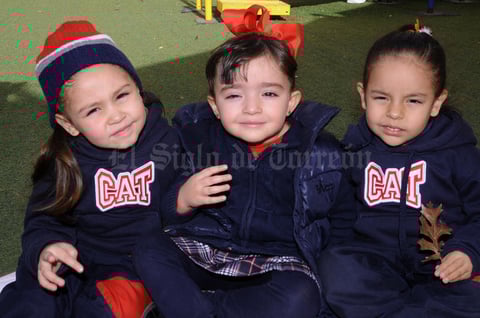 Lulú, Camila y Ximena.