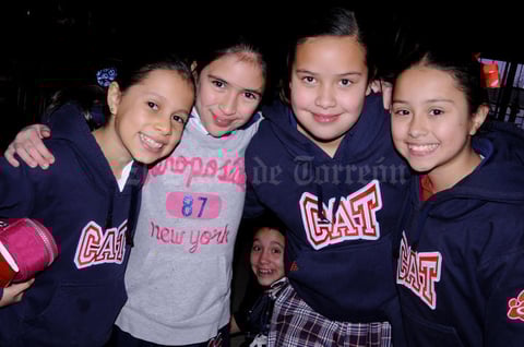 Ana Cecy, Marifer, Natalia y Andrea.
