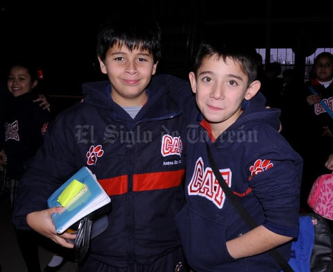 Andrés y Rodrigo.