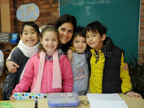 Rubén, Claudia, Viviana, Rodrigo y Carlos.