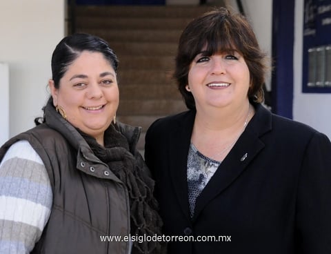 11012013 COMPAÃ±ERAS.  Karina y Tere.
