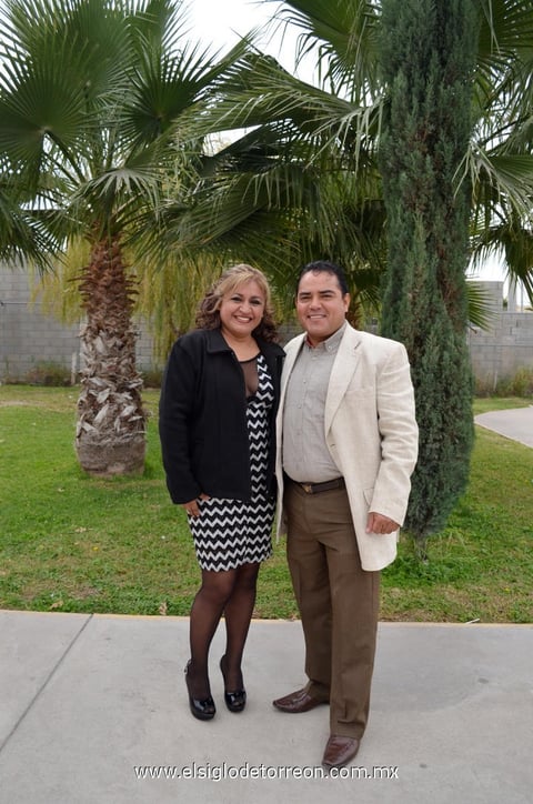 MANUEL  Moreno e Ilse Garcí­a.