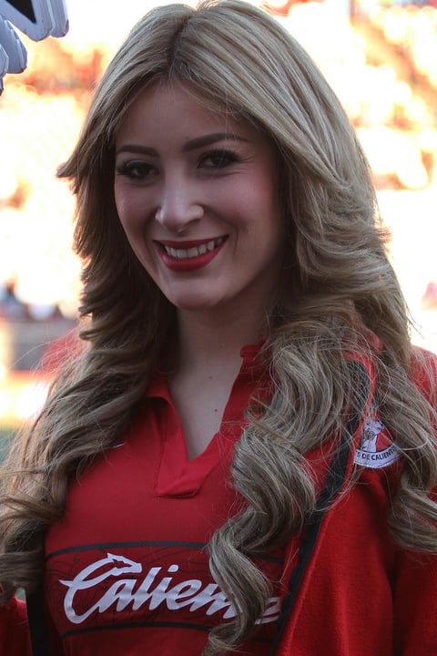 La apoyadora de los campeones Xolos de Tijuana.