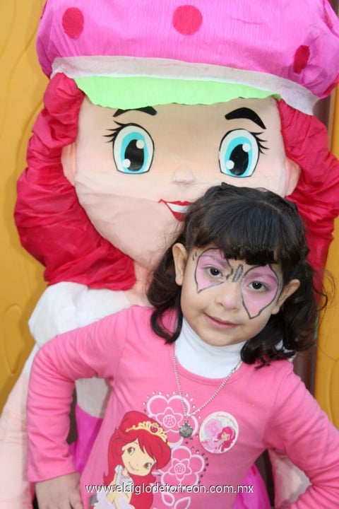 16012013 ANDREA  RamÃ­rez Sandoval en su fiesta de cumpleaÃ±os.