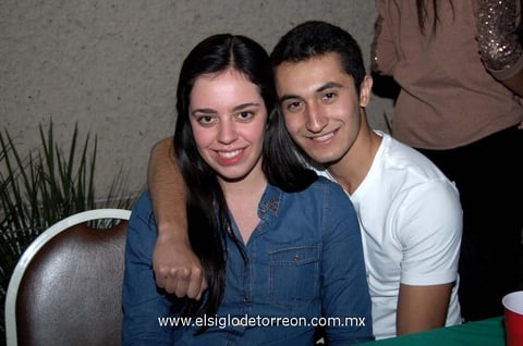 ANDREA  y Carlos.