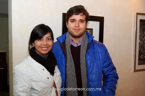 KAREN  Lazalde y Sergio Ortiz.