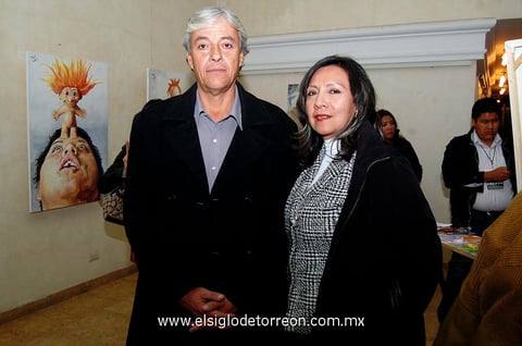 Sergio Ortiz y Laura Castro.
