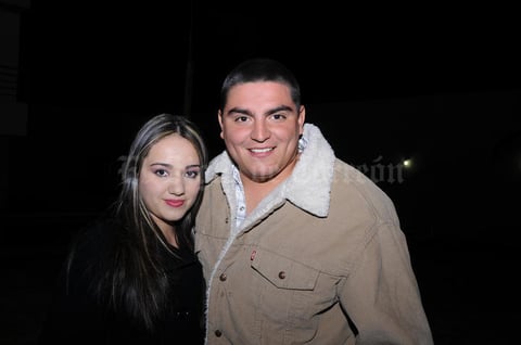 Paola Hernández y Chema Rodríguez.