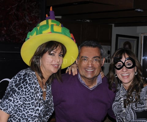 María Luisa Barrueto, Gerardo Galindo y Pilar González.