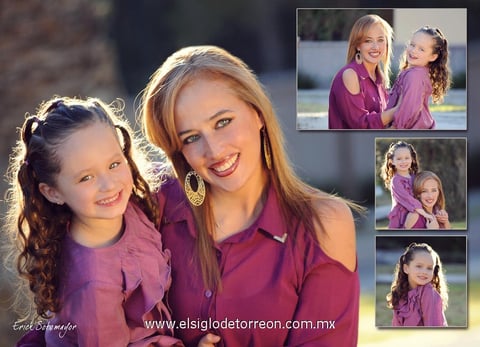 27012013 La pequeña Regina junto a su mamá Lorena celebrando sus cumpleaños.- Érick Sotomayor Fotografía
