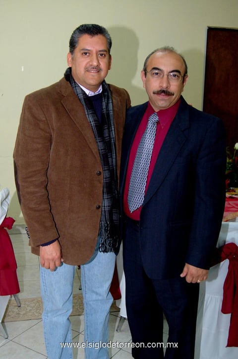26012013 EN FESTEJO.   Ángel y Rubén.